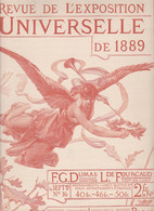 Revue De L'exposition Universelle De 1889 Illustrée Avec Gravures Hors Texte Couverture Par LEVEILLE N° 16 - Riviste - Ante 1900