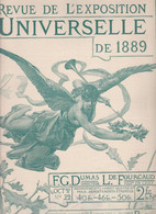 Revue De L'exposition Universelle De 1889 Illustrée Avec Gravures Hors Texte Couverture Par LEVEILLE N° 22 - Tijdschriften - Voor 1900