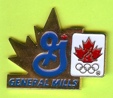 Pin's Canada JO Jeux Olympiques G General Mills - 9V21 - Juegos Olímpicos