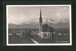 AK Schaan, Totaleansicht Der Kirche - Liechtenstein