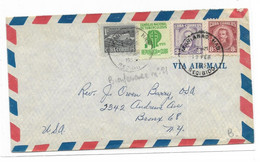 CUBA Enveloppe Oblitérée  Via Air Mail Avec Timbre De Bienfaisance N°21 - Gebraucht