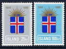 ICELAND 1969 Republic Anniversary Set MNH (**) - Ungebraucht