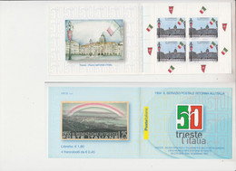 Rep. Italiana 2004: Cinquantenario Della Restituzione Della Città Di Trieste All' Italia. Libretto - Markenheftchen