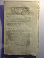 BULLETIN DES LOIS JANVIER 1800 - ACCEPTATION ET RESULTAT VOTE CONSTITUTION + FETE NATIONALE - PAYS DE BOUILLON BELGIQUE - Décrets & Lois