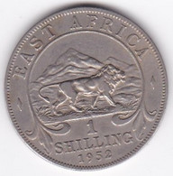 East Africa 1 Shilling 1952 George VI,  En Cupronickel, KM# 31 - British Colony