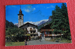 Aosta Gressoney La Trinité Entrata In Paese Con Arrivo Corriera 1973 - Other & Unclassified