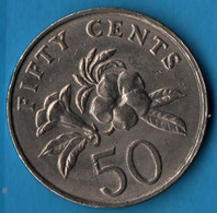 SINGAPORE 50 CENTS 1989 KM# 53 - Singapore