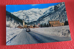 Aosta Gressoney La Trinité Ingresso Al Paese 1967 + Auto - Altri & Non Classificati