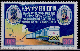 Ethiopia, 1967, Railway Connection, 30c, Sc#474, MLH - Etiopía