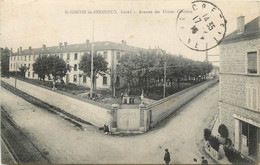 SAINT SIMEON DE BRESSIEUX AVENUE DES USINES GIRODON - Sonstige & Ohne Zuordnung