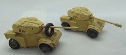 Lot De 2 Chars Léger Solido - Panhard AML90 F1 - N° 240 - 9/73 - Fahrzeuge