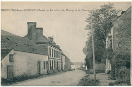 BAZOCHES SUR HOENE - Le Haut Du Bourg Et Le Bureau De Poste - Bazoches Sur Höne