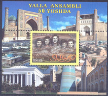 2021. Uzbekistan, Music, 50y Of Folk Rock Band "Yalla", S/s, Mint/** - Uzbekistan