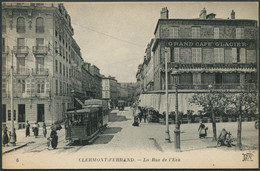 Tramway - Clermont-Ferrand - La Rue De L'Ecu - N° 6 ND Phot. - Voir 2 Scans - Clermont Ferrand