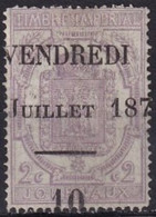 FRANCE - Journaux - 2 C. Violet Oblitéré - Kranten