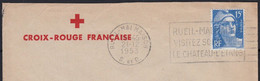 Cachet PUB  De La "  CROIX-ROUGE FRANCAISE "   Sur Enveloppe   Année 1953 Avec Oméc Sécap - Croce Rossa