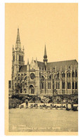 04- 2021 - BELGIQUE - FLANDRE OCCIDENTALE - YPRES  Cathédrale Et Abbaye St Martin - Ieper