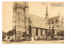 04- 2021 - BELGIQUE - FLANDRE OCCIDENTALE - YPRES  - Cathédrale St Martin - Ieper