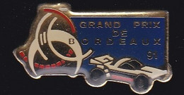 70713- Pin's-Grand Prix De Bordeaux.Rallye Automobile.F1. - F1