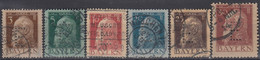 GERMANY Bayern Postage Due 6-11,used,falc Hinged - Non Classificati