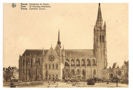 04- 2021 - BELGIQUE - FLANDRE OCCIDENTALE - YPRES  - Cathédrale St Martin - Ieper