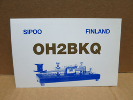 SIPOO (Finlande) Carte Radio Amateur - Finnland
