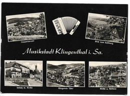 9650  KLINGENTHAL / ASCHBERG  -  MEHRBILD  1963 - Klingenthal