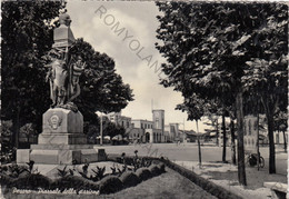 CARTOLINA  PESARO,MARCHE,PIAZZALE DELLA STAZIONE,STORIA,CULTURA,MEMORIA,RELIGIONE,IMPERO ROMANO,VIAGGIATA - Pesaro