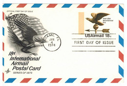 UXC15 Miami 1974 / Aigle Arend Bald Eagle / FDI - 1961-80