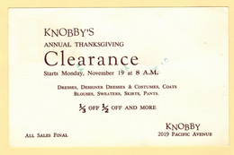UX80 Stockton 1979 / Knobby's Clearance / Athletics Olympics 1980 - 1961-80