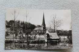 Cpsm 1960, Dangu, Les Bords De L'Epte Et L'église, Eure 27 - Dangu