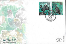 BOSNIA HERZ. CROATA /BOSNIA I HERZEGOVINA MOSTAR  -EUROPA 2021 -ENDANGERED NATIONAL WILDLIFE"-  FDC De La SERIE - N - 2021