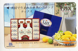 TELECARTE JAPON SAVON LUX COSMETIQUE (raisin Citron) - Profumi