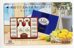 TELECARTE JAPON SAVON LUX COSMETIQUE (raisin Citron) - Perfumes