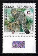 CHECA, REP. /CZECH REP. /CESKA REP.  -EUROPA 2021 -ENDANGERED NATIONAL WILDLIFE"- SERIE De 1 V. Con HOLOGRAMA - 2021