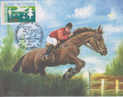 Carte   FRANCE   Jumping   Championnat  D' Europe   LA  BAULE  1991 - Jumping