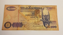 K100 BANK OF ZAMBIA /B/ 1992 / N 573 P# 38 - Zambie