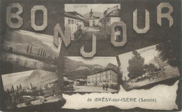 CPA FRANCE 73 " Grésy Sur Isère, Vues" - Gresy Sur Isere