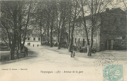 CPA FRANCE 13 " Meyrargues, Avenue De La Gare" - Meyrargues