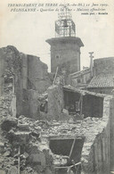 CPA FRANCE 13 " Pelissanne, Les Maisons Effondrées Du Quartier De La Mer Après Le Tremblement De Terre Du 11 Juin 1909" - Pelissanne