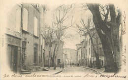 CPA FRANCE 13 " Pelissanne, Avenue De Lambesc" - Pelissanne