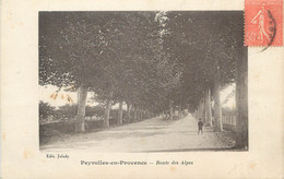 CPA FRANCE 13 " Peyrolles En Provence, Route Des Alpes" - Peyrolles