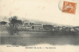 CPA FRANCE 13 " Rousset, Vue Générale" - Rousset