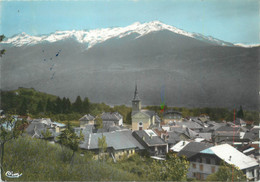 CPSM FRANCE 73 " Grésy Sur Isère, Vue Générale Et Le Grand Arc" - Gresy Sur Isere