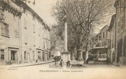 CPA FRANCE 13 " Pelissanne, Place Cabardel" - Pelissanne