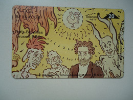BELGIUM  USED CARDS PAINTING - Peinture