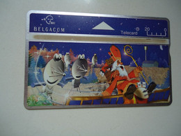 BELGIUM   USED   CARDS  CHRISTMAS    SANTA   CLAUS - Kerstmis