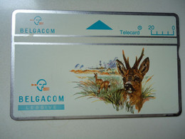 BELGIUM   USED CARDS   ANIMALS - Conejos