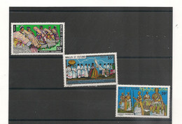 WALLIS ET FUTUNA ANNÉE 1978 COSTUMES ET TRADITIONS N° Y/T: 221/223** - Ongebruikt