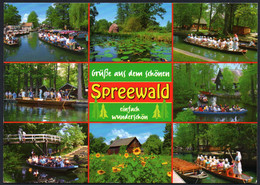 D2401 - Spreewald - Verlag Schöning - MBK 9 Bildkarte - Luebben (Spreewald)